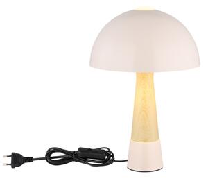 Globo 51570121 - Lampă de masă PAULIN 1xE27ILLU/40W/230V bej