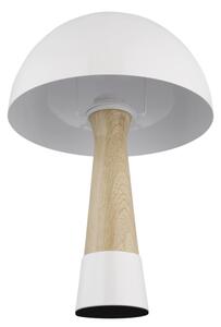Globo 51570122 - Lampă de masă PAULIN 1xE27ILLU/40W/230V albă