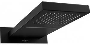 Mexen Waterfall duș cu efect de ploaie 50 x 22 cm, negru- 79195-70