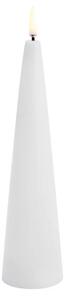 Con Lumânare LED 5,8x21,5 cm Nordic Alb/Smooth - Uyuni Lighting
