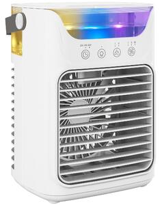 HOMCOM Ventilator de Birou Ventilator Mic cu Cap Reglabil 21cm | Aosom Romania