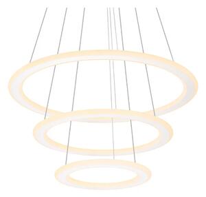 One Flat Lustră Pendul Triple 2700/3000K White - SLV