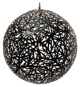 Sola Lustră Pendul Ø100 Black 2 Sides - David Trubridge