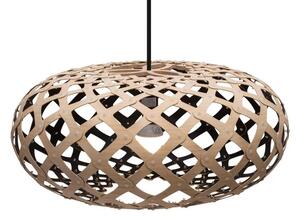 Kina Lustră Pendul Ø44 Black 1 Side - David Trubridge