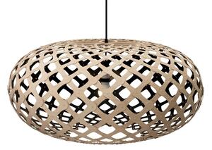 Kina Lustră Pendul Ø80 Black 1 Side - David Trubridge