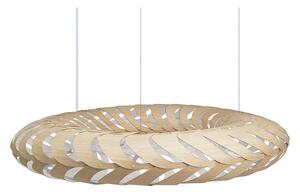 Maru Lustră Pendul Ø140 White 1 side - David Trubridge