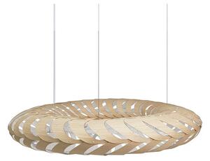 Maru Lustră Pendul Ø110 White 1 side - David Trubridge