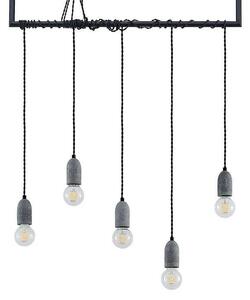 Doravio Lustră Pendul Black/Grey - Lindby