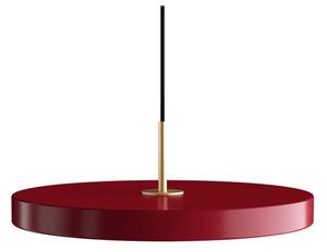 Asteria Plus Lustră Pendul Medium Ruby Red/Brass - UMAGE