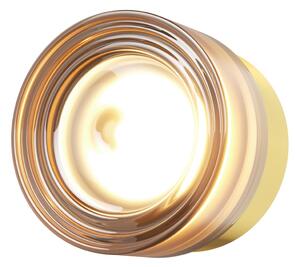 Maytoni Aplică de perete LED OLO, alamă/chihlimbar neted, Ø 13 cm, CCT, Auriu / Alamă, Camera de zi / sufragerie, Sticlă, Modern