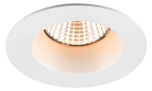 SLV Spot LED încastrat New Tria, rotund, alb, IP65, 2.700 K, 38°, reglabil, Alb, Baie, Aluminiu, Corpuri de iluminat încastrate rotunde