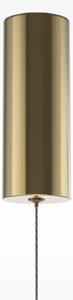 Maytoni Lampă suspendată LED SCALA, maro/bronz, Ø 15 cm, sticlă, dimabilă, reglabil, Maro / Rugină, Camera de zi / sufragerie, Sticlă, Modern