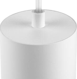 SLV Lampă suspendată Asto Tube GU10 cu șină monofazată, albă, reglabil, Alb, Camera de zi / sufragerie, Aluminiu, Modern