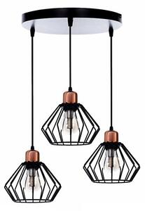Lustră pe cablu PORTO 3xE27/40W/230V
