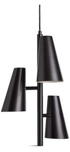 Cono Lustră Pendul 3 Black - Woud