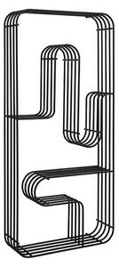 Curva Display Raft Rectangular Negru - AYTM
