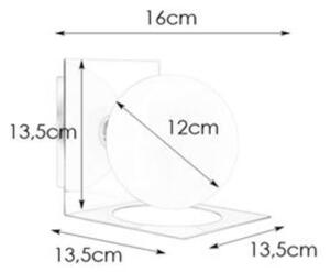 Aplică pentru baie Markslöjd 108085 ZENIT 1xG9/18W/230V IP44