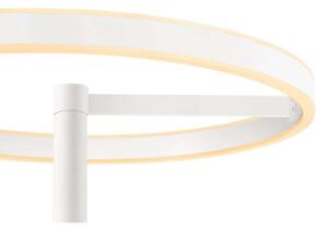 SLV Lampadar LED One Straight, alb, 2700/3000 K, reglabil, Alb, Camera de zi / sufragerie, Metal, Modern