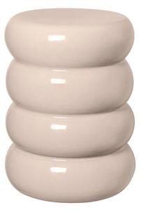 Toru Ceramic Taburet Round Lily Alb - Blomus