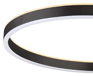 SLV Lampadar LED One Straight, negru, 2700/3000 K, reglabil, Negru, Camera de zi / sufragerie, Metal, Modern