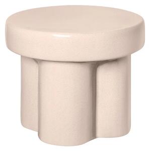 Toru Ceramic Taburet Lily Alb - Blomus