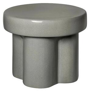 Toru Ceramic Taburet Low Elephant Skin - Blomus