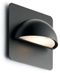 Rørhat Aplica de Exterior w/Backplate Negru - LIGHT-POINT