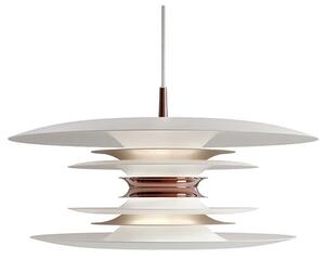 Diablo Lustră Pendul Ø50 Matt White/Rosé Silver - Belid