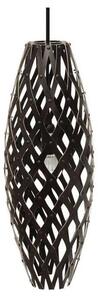 Hinaki Lustră Pendul H50 Black 2 Sides - David Trubridge