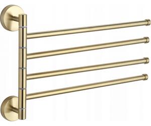 Mexen cuier rotativ pentru prosop, Aurie - 7039244-50