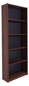 Biblioteca Adore Modern, 5 rafturi, 64x182x26 cm Nuc