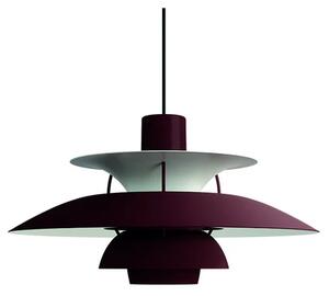 PH 5 Lustră Pendul Monochrome Burgundy - Louis Poulsen