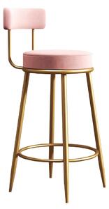 Scaun de bar 2HOME, living, bucatarie, comercial Mirra, Roz