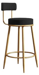 Scaun de bar 2HOME, living, bucatarie, comercial Mirra, Negru