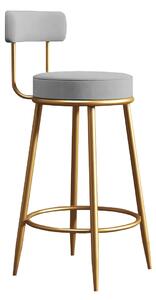Scaun de bar 2HOME, living, bucatarie, comercial Mirra, Gri
