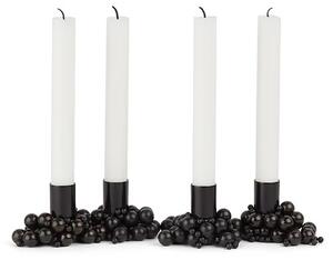 Molekyl Candlelight 4 Negru - GEJST