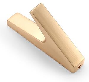 Cuier model CALIF, 1 carlig, finisaj aluminiu | auriu mat | negru mat