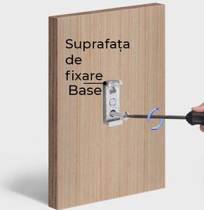 Cuier model CALIF, 1 carlig, finisaj aluminiu | auriu mat | negru mat