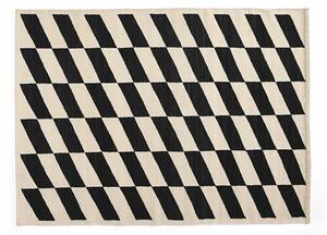 Shift Kelim Covor 140x200 Black - Hay