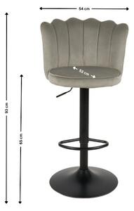 Scaun Bar KJC341 Gri