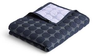 Mega Dot (Organic) Cuvertură de pat 260x260 Midnight Blue - Hay