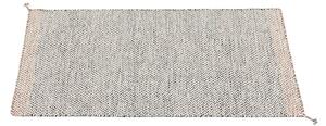 Ply Pătură rPET 140x85 Negru/Alb - Muuto