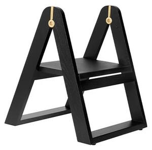 Reech Step Stool Ladder Negru - GEJST