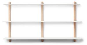 Nivo Raft Large D Deschis Stejar/Alb - GEJST
