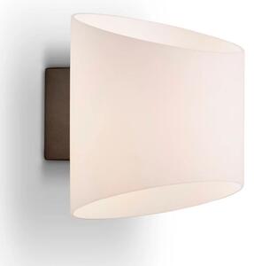 Evoke Aplică de Perete IP44 Oval Anthracite/Opal - Herstal