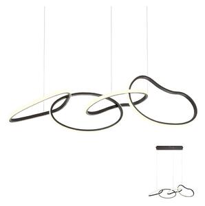 Redo 01-2596 - Lampă suspendată LED dimabilă pe cablu BIAS LED/87,4W/230V 3000K, negru