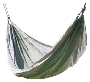 Cattara Hamac leagan cu agatare Nylon verde, 275 x 137 cm
