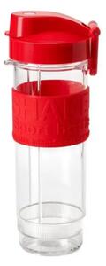 Concept Recipient complet cu capac 400 ml, roșu