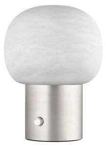 Iris LED Veioză Matt Alabaster Stainless Steel - Blomus
