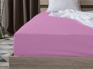 Cearsaf Jersey cu elastic 180 x 200 cm mov deschis